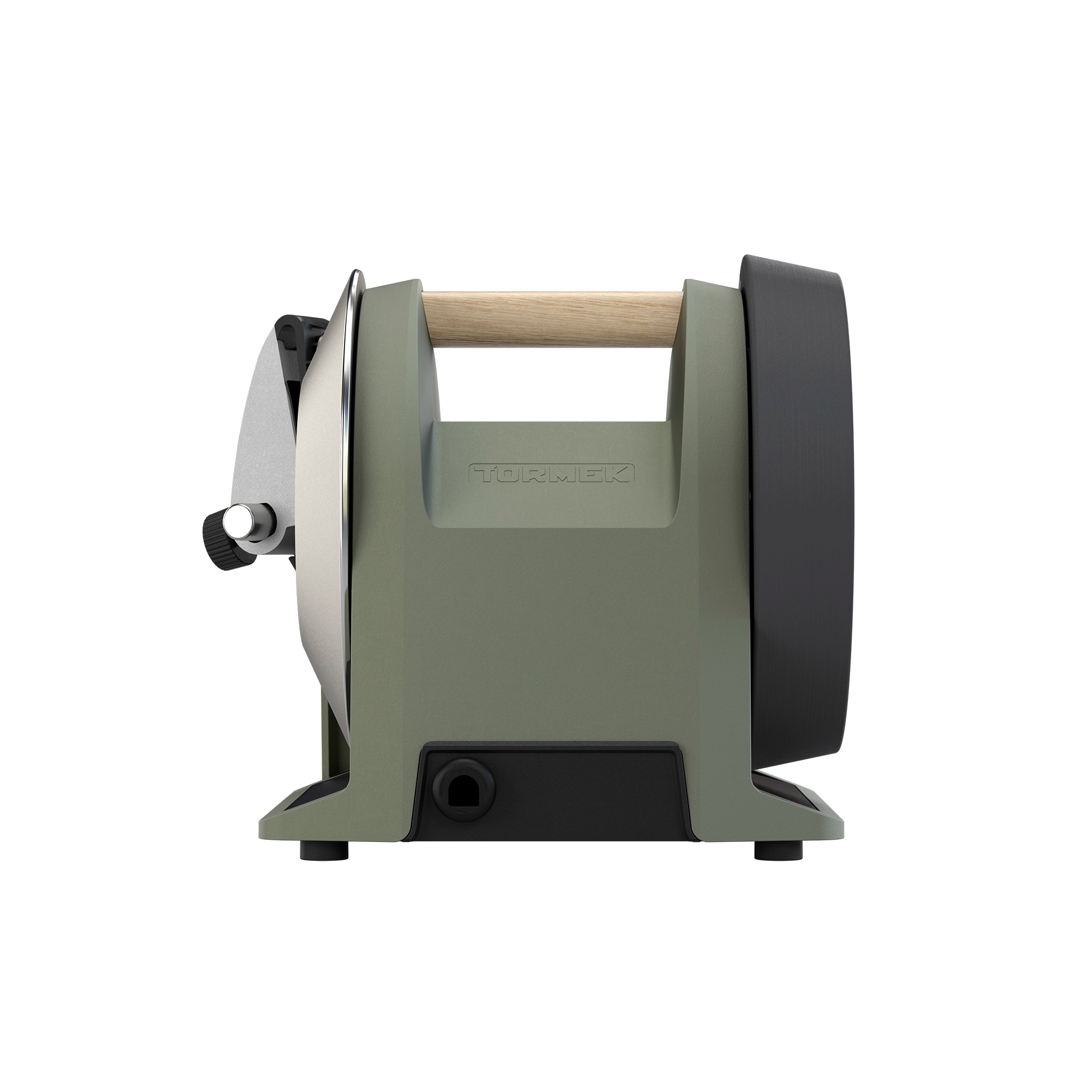 Tormek T-1 in Ash Green from back.