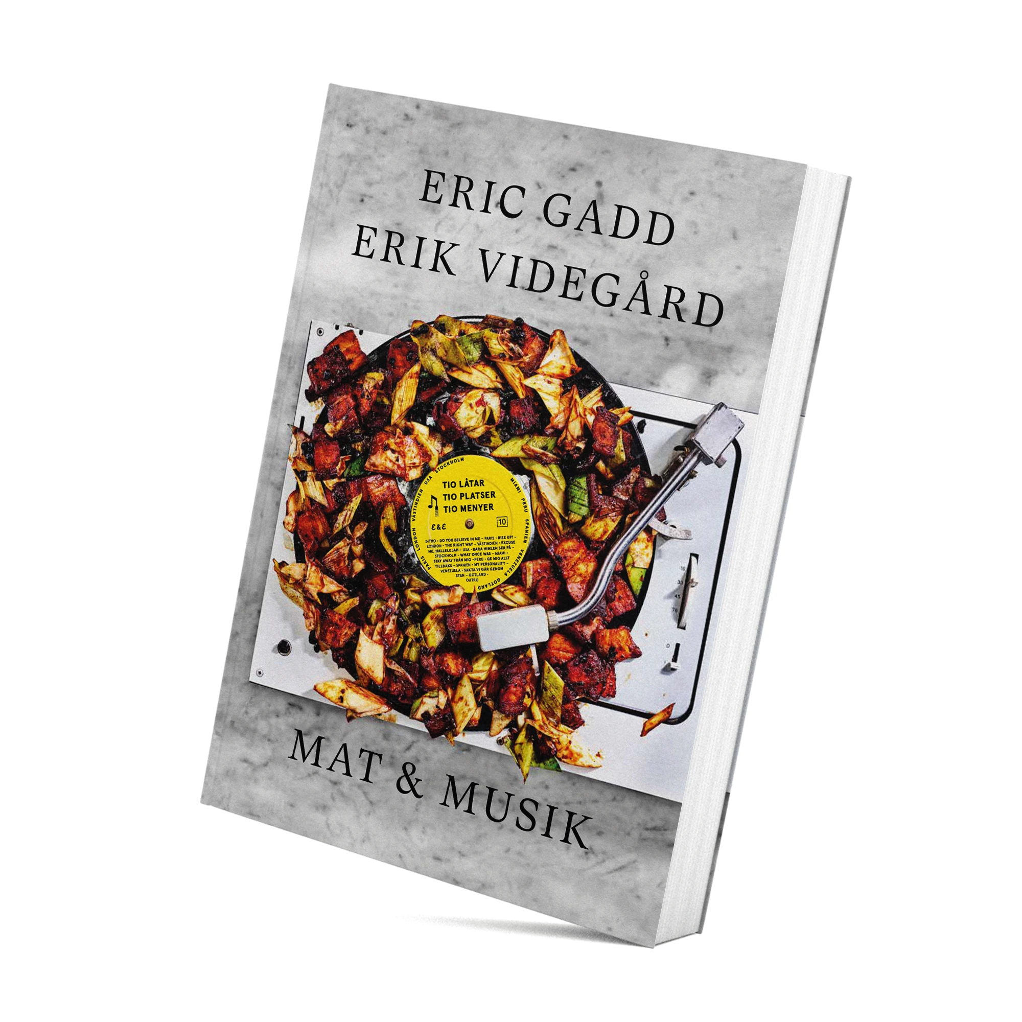 Cookbook Mat & Musik by Eric Gadd and Erik Videgård