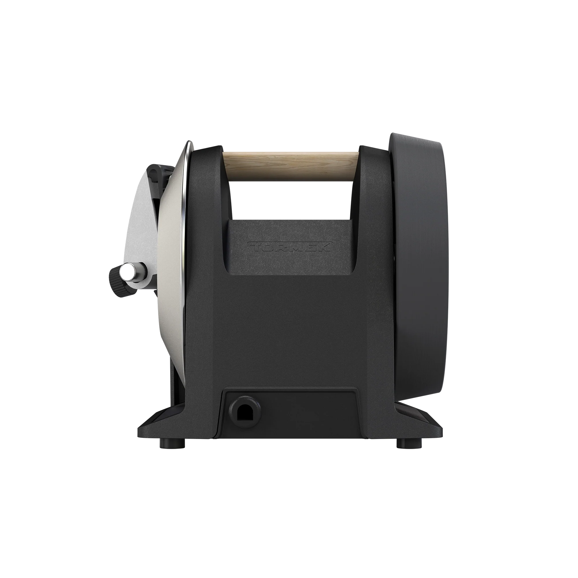 A picture of the backside of the Tormek T-1 Carbon Black.