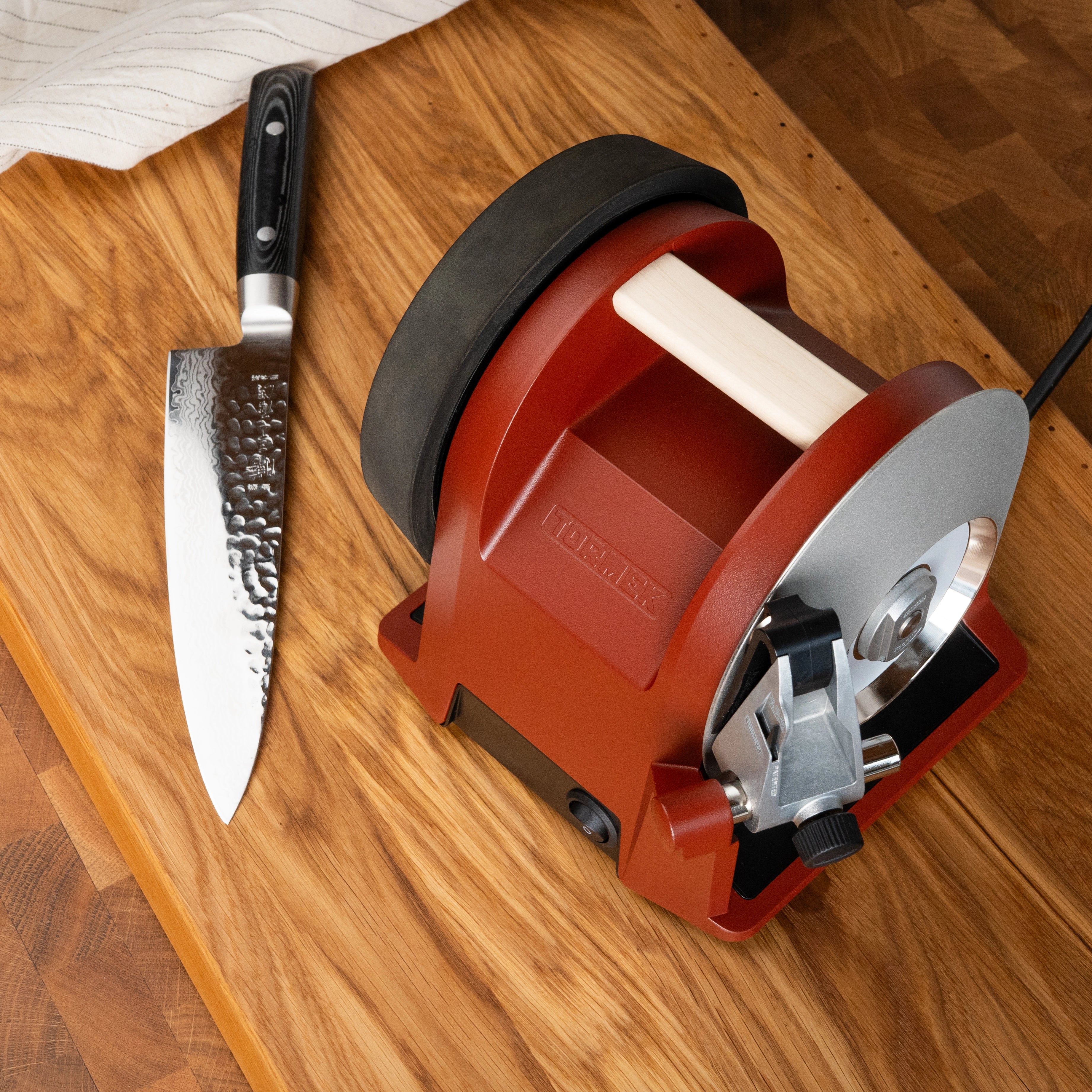 Tormek T-1 Kitchen Knife Sharperner Swedish red